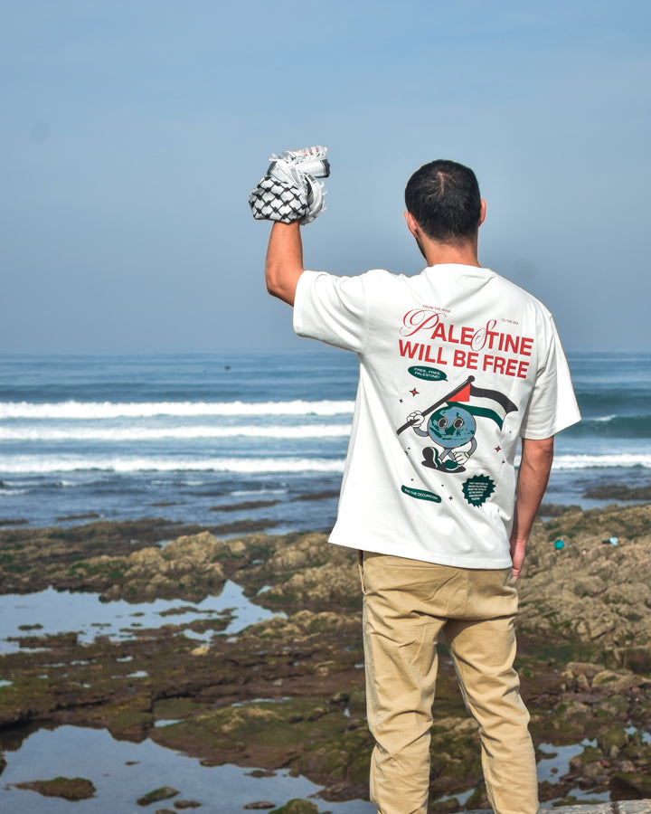 FREE PALESTINE - OFF WHITE