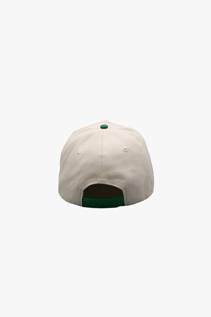 Believers Club – Beige & Green Cap