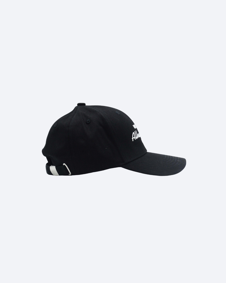 Win or Lose Alhamdulillah Cap - Black