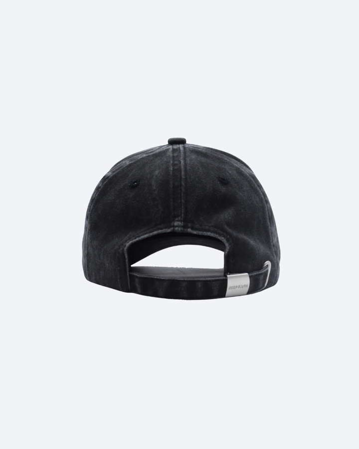 Win or Lose Alhamdulillah Cap - Vintage Black