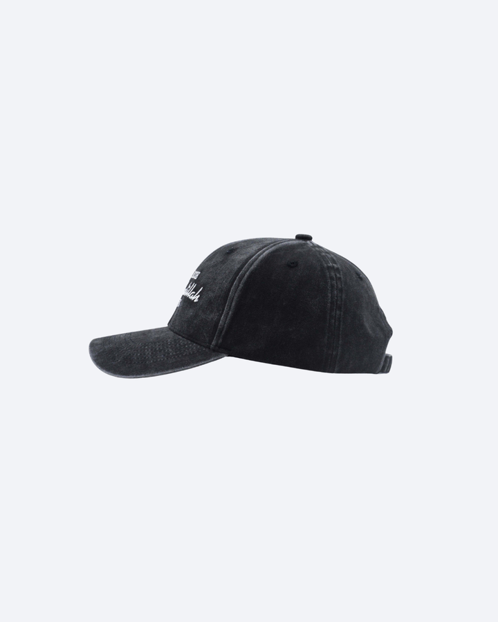Win or Lose Alhamdulillah Cap - Vintage Black